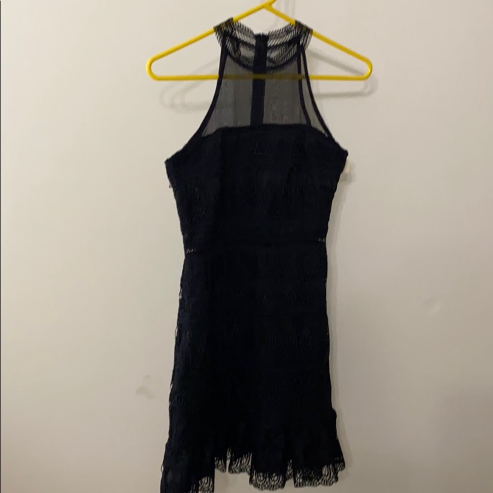 Black cocktail dress